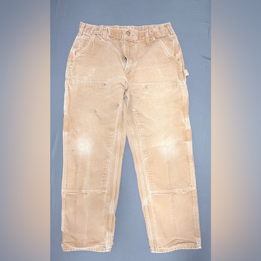 Carhartt USA made Vintage Double Knee Duck Canvass (Size: 36 by 30)
